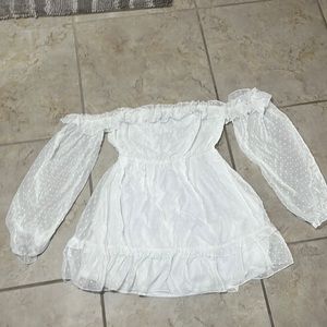 White Dress- size Large